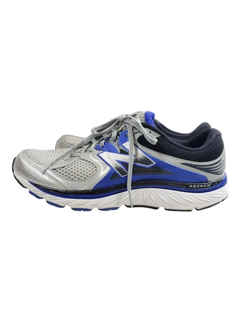 New Balance 940v3 Mens Size 12.5 2E Wide Running Shoes Gray/Blue